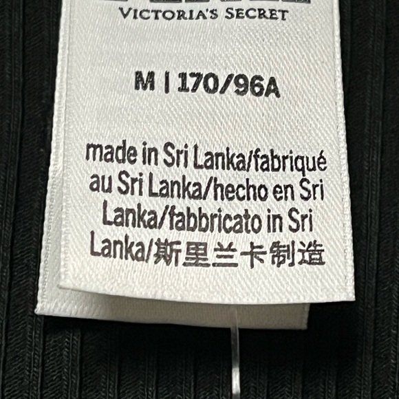 PINK Victoria’s Secret Black Sleeveless Dress Size Medium - Picture 5 of 7